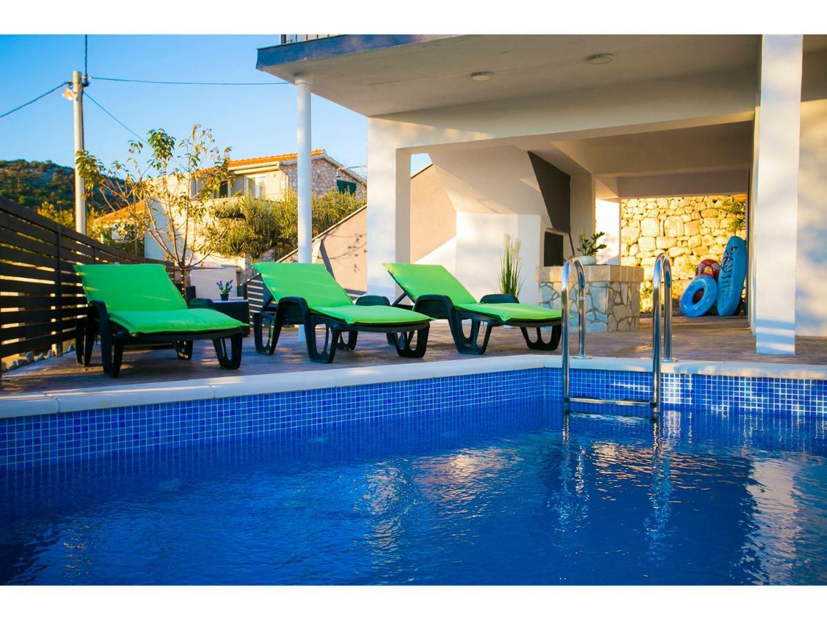 Villa Croatia Sea View With Heated Pool Vinišće Exterior foto