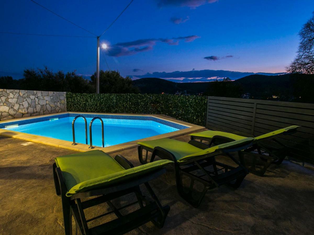 Villa Croatia Sea View With Heated Pool Vinišće Exterior foto